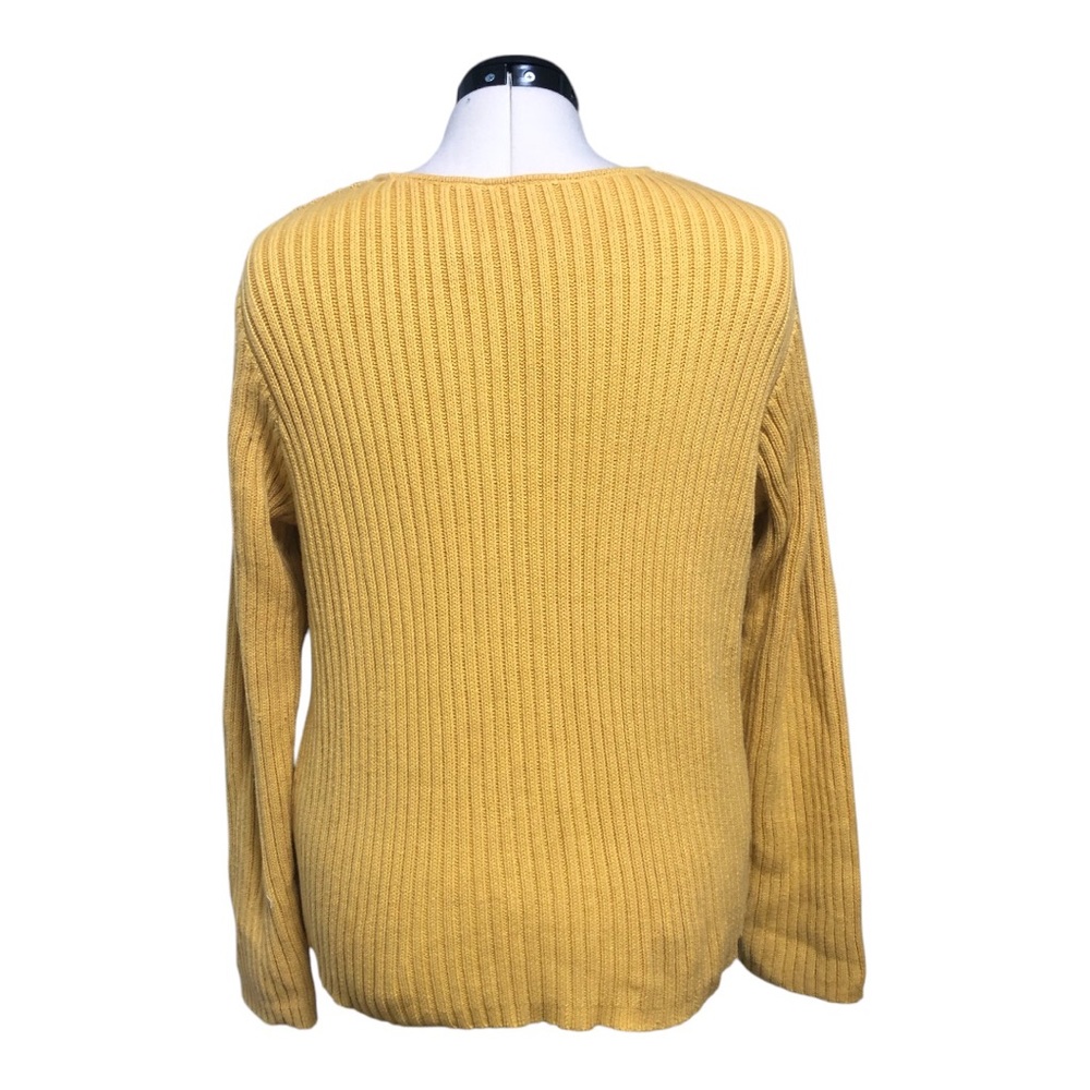 🔸Liz Claiborne women’s mustard yellow sweater🔸 - Picture 4 of 7